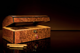 Cash for Clunker Trade in for a AUTOGRAPHED DANIEL MARSHALL LIMITED EDITION  TREASURE CHEST IN PRECIOUS BURL